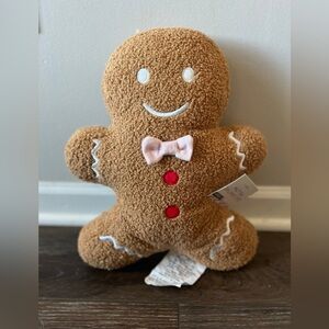 NWT Target Bullseye Playground Gingerbread Man Pillow